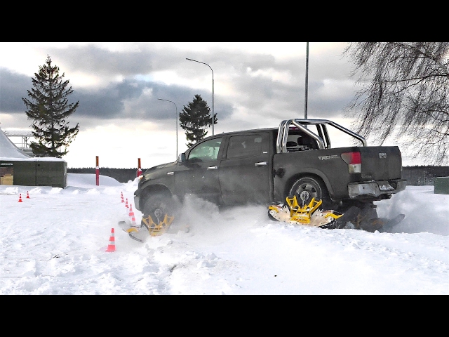 Обзор Гусениц Trackngo на Toyota Tundra